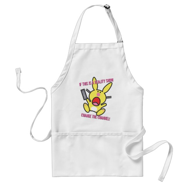 If This is a Reality Show Adult Apron (Front)