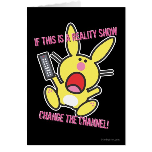 If This is a Reality Show Cards (Front)