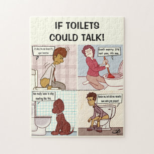 If Toilets Could Talk 252 PC Jigsaw Puzzle