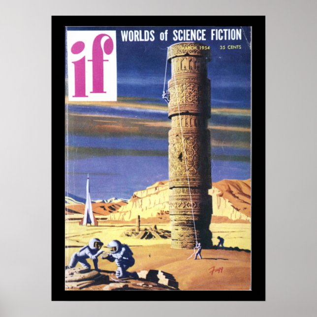 If v03 n01 (1954-03.Quinn)_Pulp Art Poster (Front)