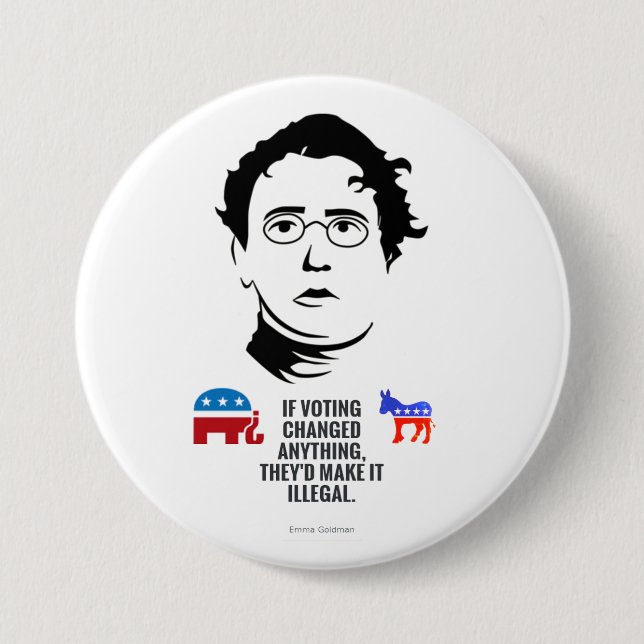 If voting changed anything... button (Front)