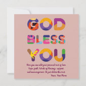 If We Confess Christian Floral Inspirational (Back)