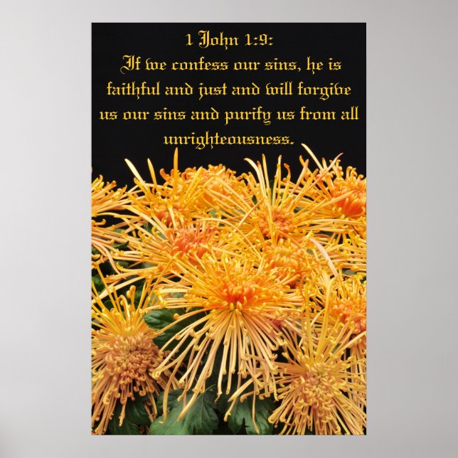 If we confess our sins poster (Front)