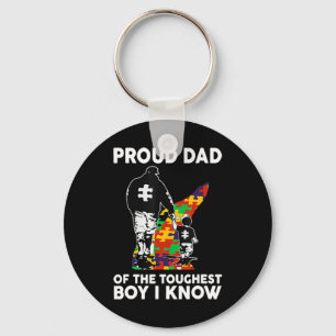 If you are an autism dad this shirt is for you thi keychain