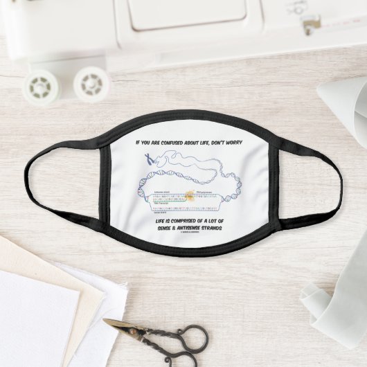 If You Are Confused About Life, Don't Worry Face Mask (Insitu)