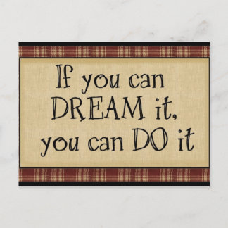 If You Can Dream: Postcards