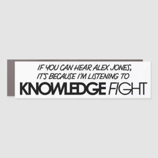 If You Can Hear Alex Jones Car Magnet