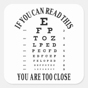 Eye Chart Crafts & Party Supplies