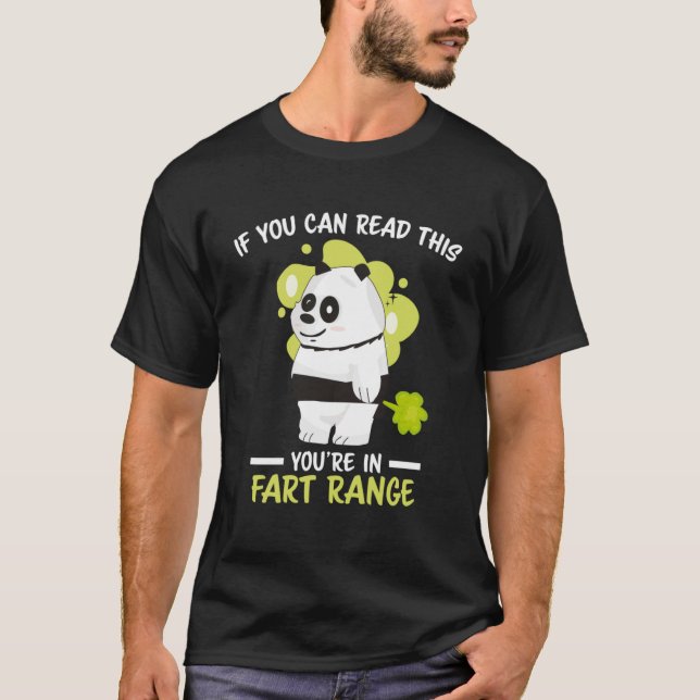 If You Can Read This You re in Fart Range Hallowee T-Shirt (Front)