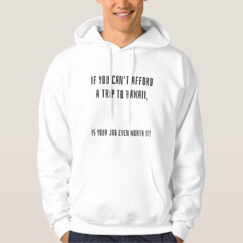 If You Cant Afford A Holiday Hoodie