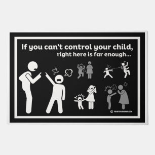 If You Can't Control Your Kids Doormat