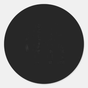 If You Can't Handle The Truth Don't Ask Me To Be H Classic Round Sticker