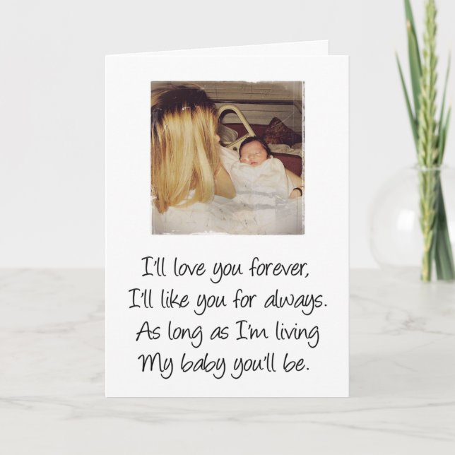 If you choose to tell Him (adoption ard) Card (Front)