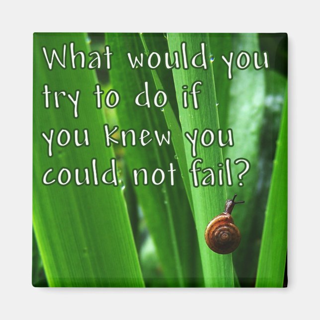 If You Couldn't Fail Magnet (Front)