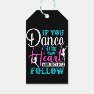 If You Dance With Your Heart Gift Tags