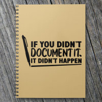 If You Didn't Document It Office