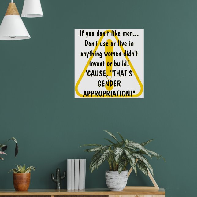 If you don't like men...   poster (Living Room 1)