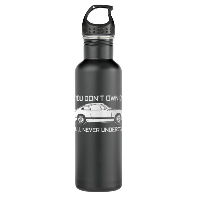 if you dont own one you'll never understand PORSCH Stainless Steel Water Bottle (Front)