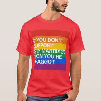 IF YOU DON'T SUPPORT GAY MARRIAGE T-Shirt