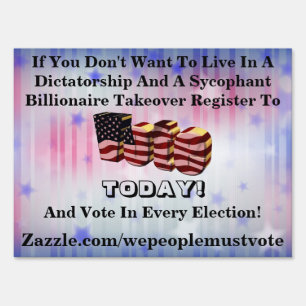 If You Don't Want To Live In A Dictatorship....... Sign