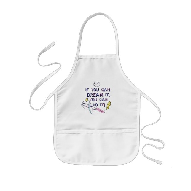 If You Dream It You Can Do It Kids' Apron (Front)