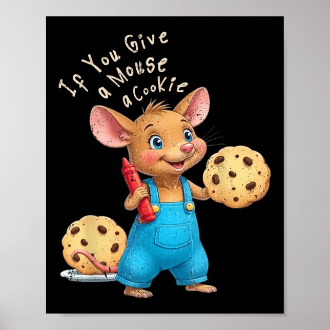 If You Give A Mouse A Cookie Kids  Poster (Front)