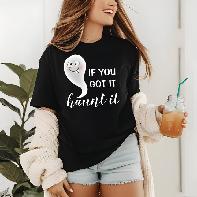 If You Got It Haunt It Ghost | Halloween Tri-Blend Shirt (Creator Uploaded)
