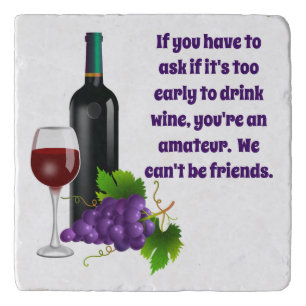 If You Have to Ask - Marble Trivet
