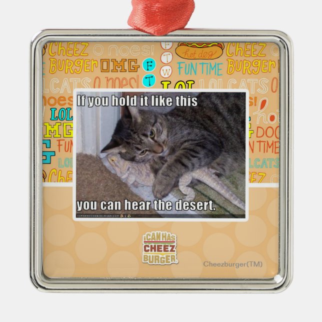 If you hold it like this metal ornament (Front)