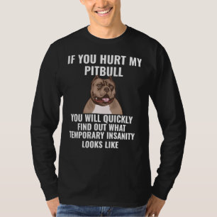 If You Hurt My Pitbull T-Shirt