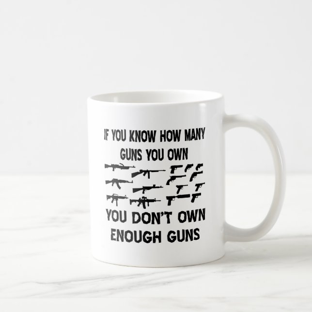 If You Know How Many Guns You Own You Don't Own Coffee Mug (Right)