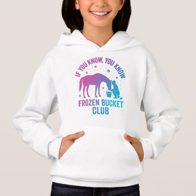 If You Know You Know – Frozen Bucket Club Hoodie (Front)