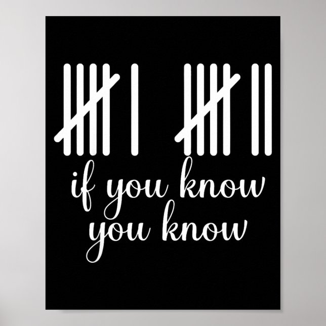 If You Know You Know Funny 67 Meme  Poster (Front)