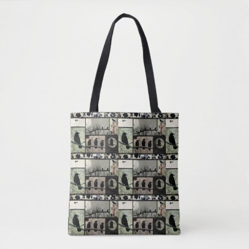 If You Love Crows Tote Bag