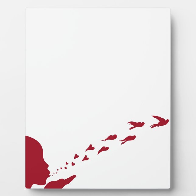 If you love something, set it free plaque (Front)