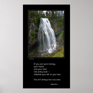 If you put your energy...Inspirational poster