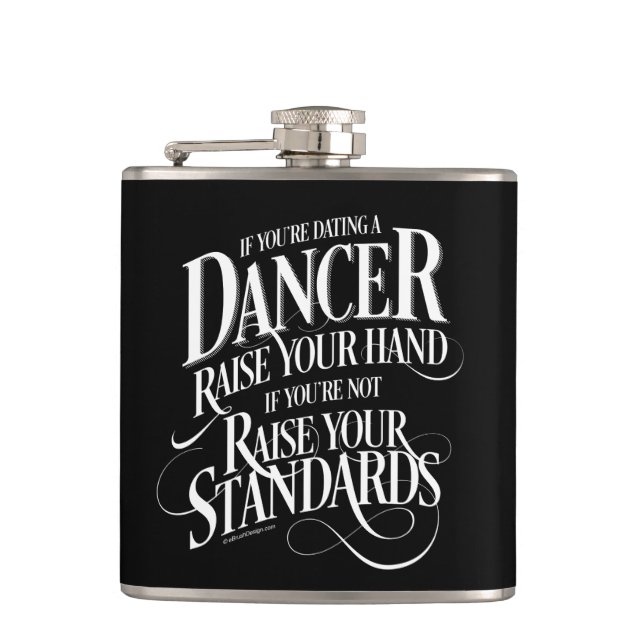 If You’re Dating A Dancer Flask (Front)