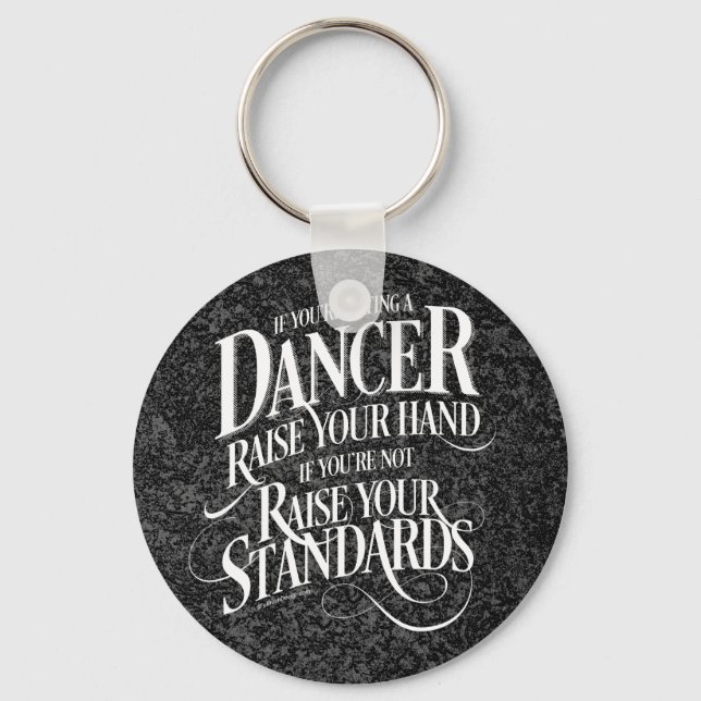 If You’re Dating A Dancer Keychain (Front)