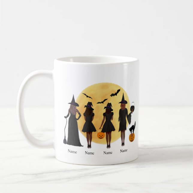 If You Think I'm A Witch You Should Meet My Sister Coffee Mug (Left)