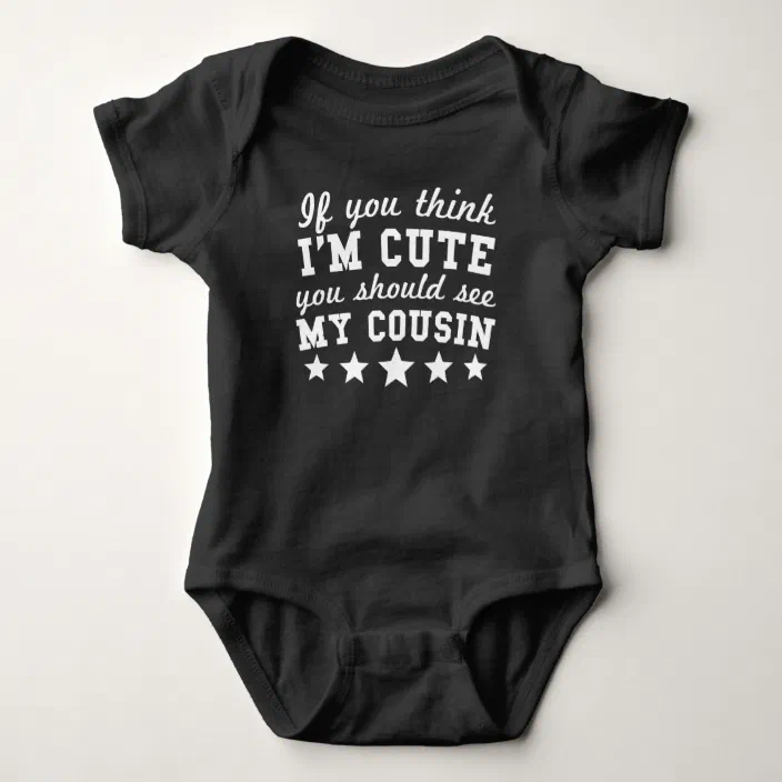I Try To Be Good But I Take After My Cousin Baby Bodysuit