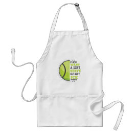If You Want A Soft Serve Go Get Ice Cream Funny Te Adult Apron