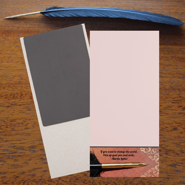 If You Want to Change The World Magnetic Notepad (Creator Uploaded)