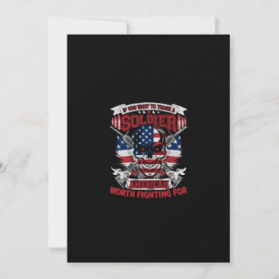 if you want to thank a soldier american worth figh invitation