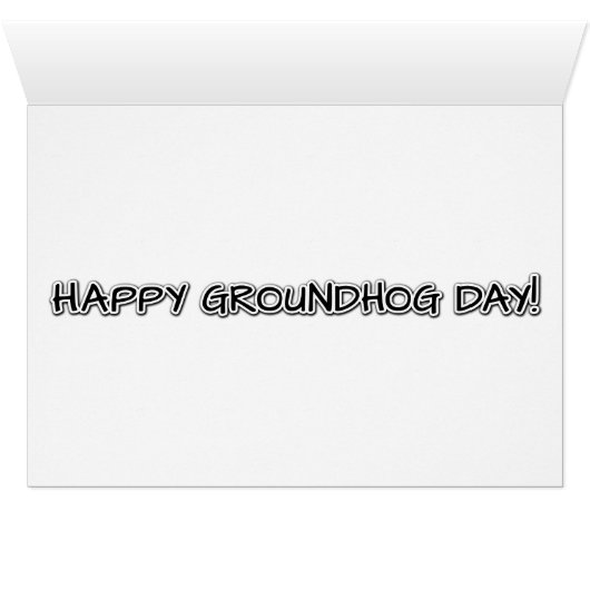 If you were the ground, I'd hog you! greeting card (Inside Horizontal (Bottom))