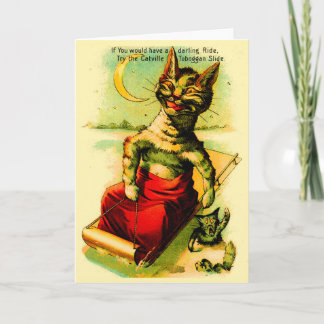 If You Would Have a Darling Ride, Try the Catville Card