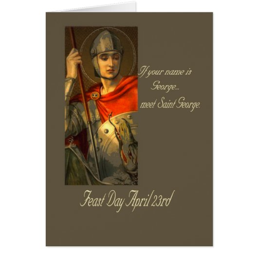 If Your Name is George Cards (Front)