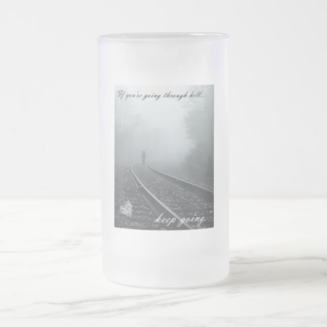 If you're going through hell keep going mug (Center)
