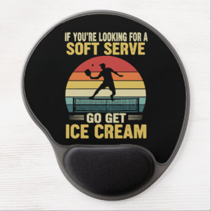 If You're Looking For A Soft Serve Pickleball Gel Mouse Pad