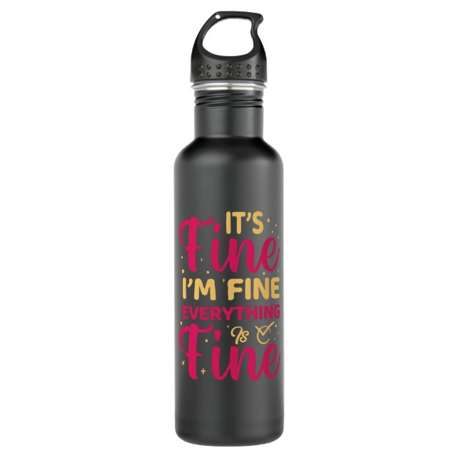 If You're Salty Bring The Tequila Stainless Steel Water Bottle (Front)