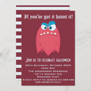 IF YOU'VE GOT IT HAUNT IT PARTY INVITATION